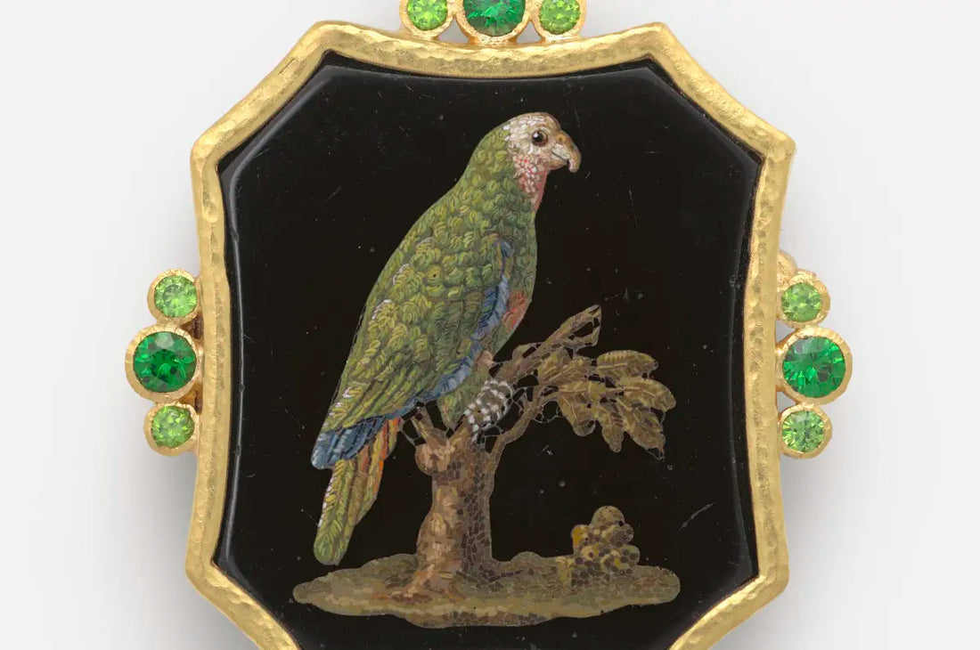 Tiny Pictures in Glass: The History and Craftsmanship of Micromosaic Jewelry